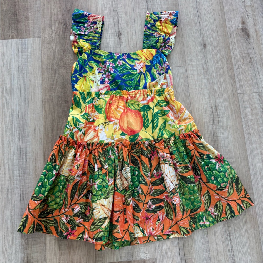 Farm Rio Floral Fruit Dress